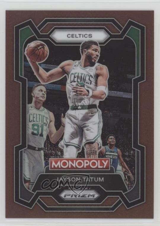 2023-24 Panini Prizm Monopoly Brown Prizm /249 Jayson Tatum #7 0h6w