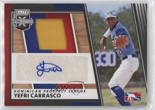 2022 Panini Elite Extra Edition Yefri Carrasco #DMS-YC Auto 15fy