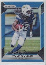 2016 Panini Prizm Light Blue Prizm 70/199 Travis Benjamin #96 1be