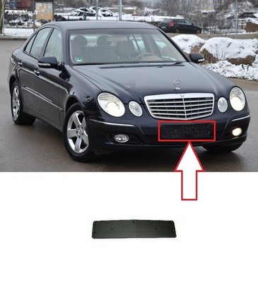 NEU Front Stoßstange Kennzeichenhalter Halterung Für MB E-CLASS W211 2006-2009