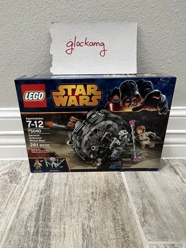 Brand New Sealed LEGO Star Wars: General Grievous' Wheel Bike (75040)