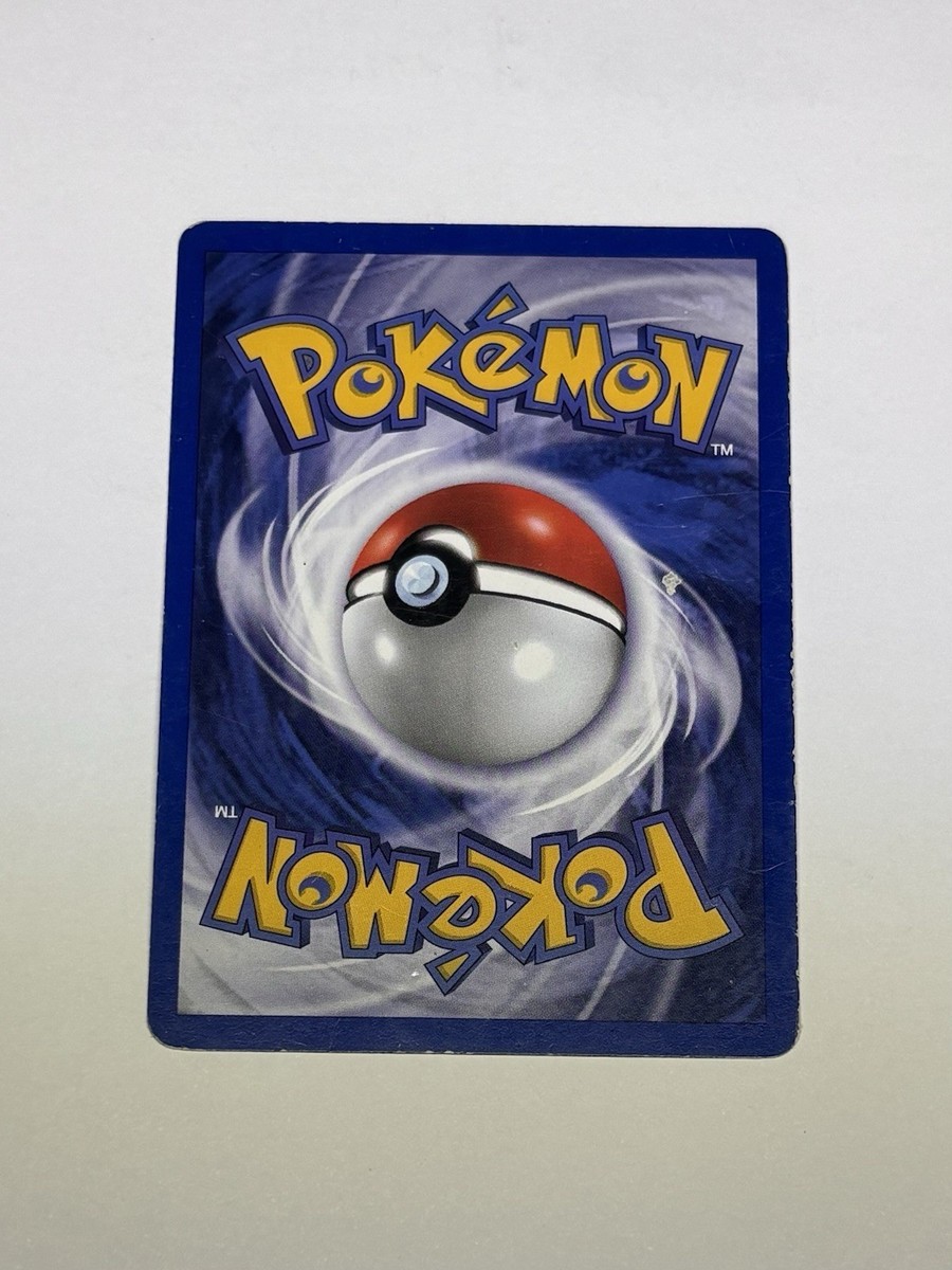 Pikachu Yellow Cheeks 58/102 Base Set Common Pokemon Card Vintage