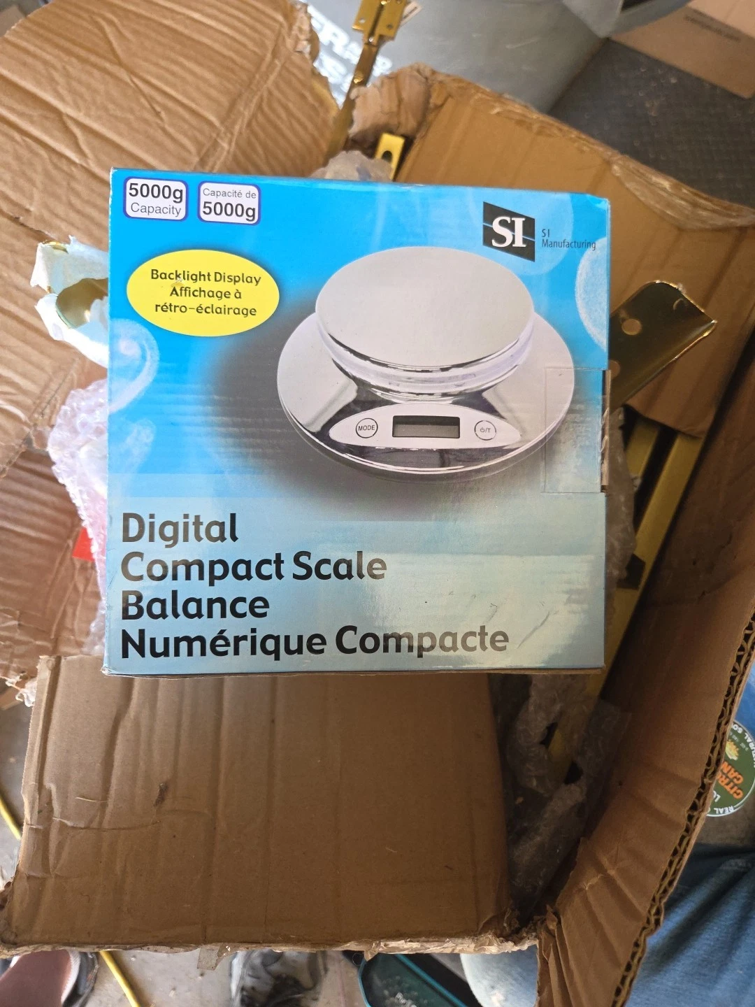 SI Manufacturing Compact digital scale 5000g