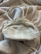 Vintage 50s Macrame Boho Mini bag