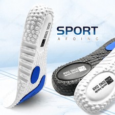 EVA Insoles For Shoes Sole Shock Absorption Deodorant Breathable Cushion Running