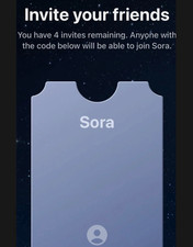 Sora 2 Invite Code Instant DELIVERY