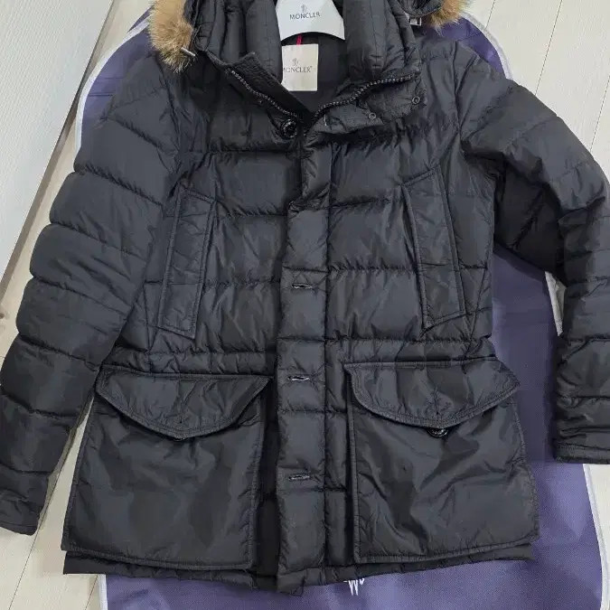 Moncler Cluny 4 Size Black - Authentic, Pre-owned, 2019 Japan Store