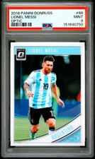 2018 PANINI DONRUSS OPTIC #88 LIONEL MESSI PSA 9