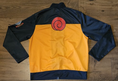 Naruto Shippuden Jacke Gr. M orange grau Full Zip Langarm - Bild 3 von 14