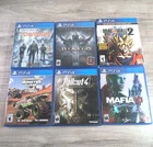 Sony PlayStation 4 Game Lot Of 6 Ps4 Bundle