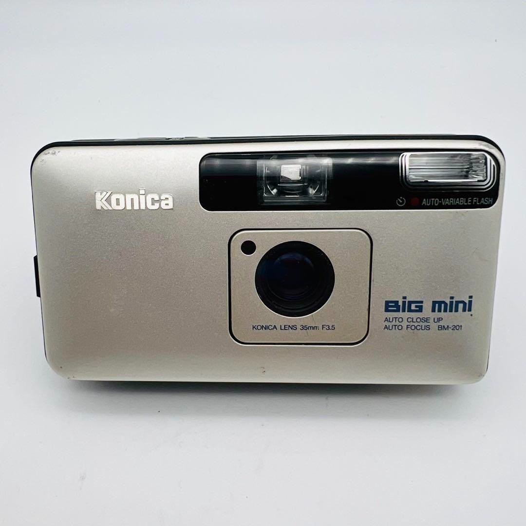 コニカ　KONICA BIG mini BM-201 35mm F3.5 Konica BIG mini BM-201 Film Camera Point & Shoot 35mm F3.5