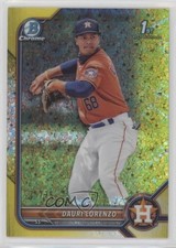 2022 Bowman Yellow Mini-Diamond Refractor 75/75 Dauri Lorenzo #BCP-11 15tx