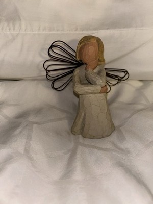 Willow Tree Angel of Patience Sculpted Resin Figure Demdaco Susan Lordi 2000