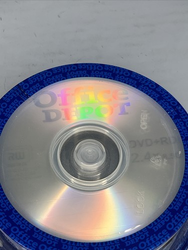 DVD Blank Office Depot Double Layer DVD+R DL Recordable Media 25 Pack - Picture 2 of 8