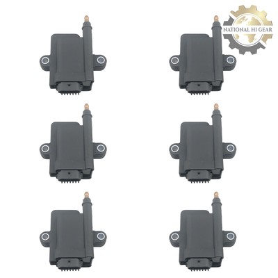 6-Pack Ignition Coils for Mercury Sport Jet 200 240 Hp 200Dfi 240EFI Jet Drive