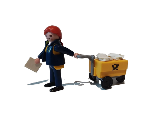 PLAYMOBIL LOT POSTE/COURRIER POSTI??RE CITY LIFE | eBay