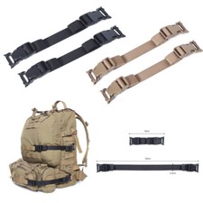 2 St&uuml;ck taktische MOLLE-Gurte mit Schnalle Clip f&uuml;r taktisches Rucksack Zubeh&ouml;r