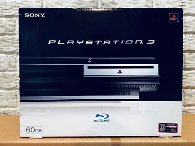 Sony PlayStation 3 PS3 Launch Edition 60GB Console CECHA01 Sony PlayStation 3 PS3 Launch Edition 60GB Console CECHA01