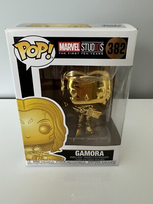 Marvel Studios The First Ten Years #382 - Gold Chrome Gamora - Funko Pop! Marvel