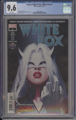 FUTURE FIGHT FIRSTS: WHITE FOX #1 - CGC 9.6 - NUMEROUS 1ST APPEARANCES - MARVEL