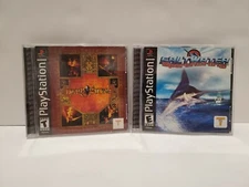 PS1 Take2 Bundle: Darkstone & Saltwater Fishing Sony PlayStation 1, 2000/01 CIB