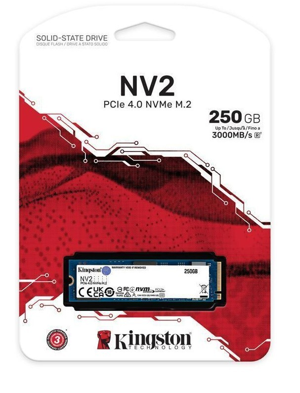 【新品未開封】Kingston NV2 2TB M.2 SSD PCIe 4.0 Kingston 2TB NV2 M.2 PCIe NVMe Gen 4 SSD