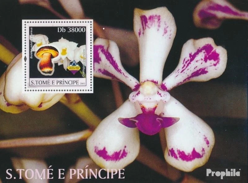 Sao Tome e Principe bloc-feuillet 426 (complète. édition) neuf avec gomme origin - Photo 1/1