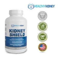 Kidney Shield Supplement Health Renal Detoxing Function Cleansing Omega 3 