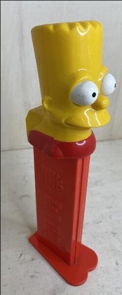 Vintage 2003 Giant Pez Bart Simpson Dispenser Tested 12