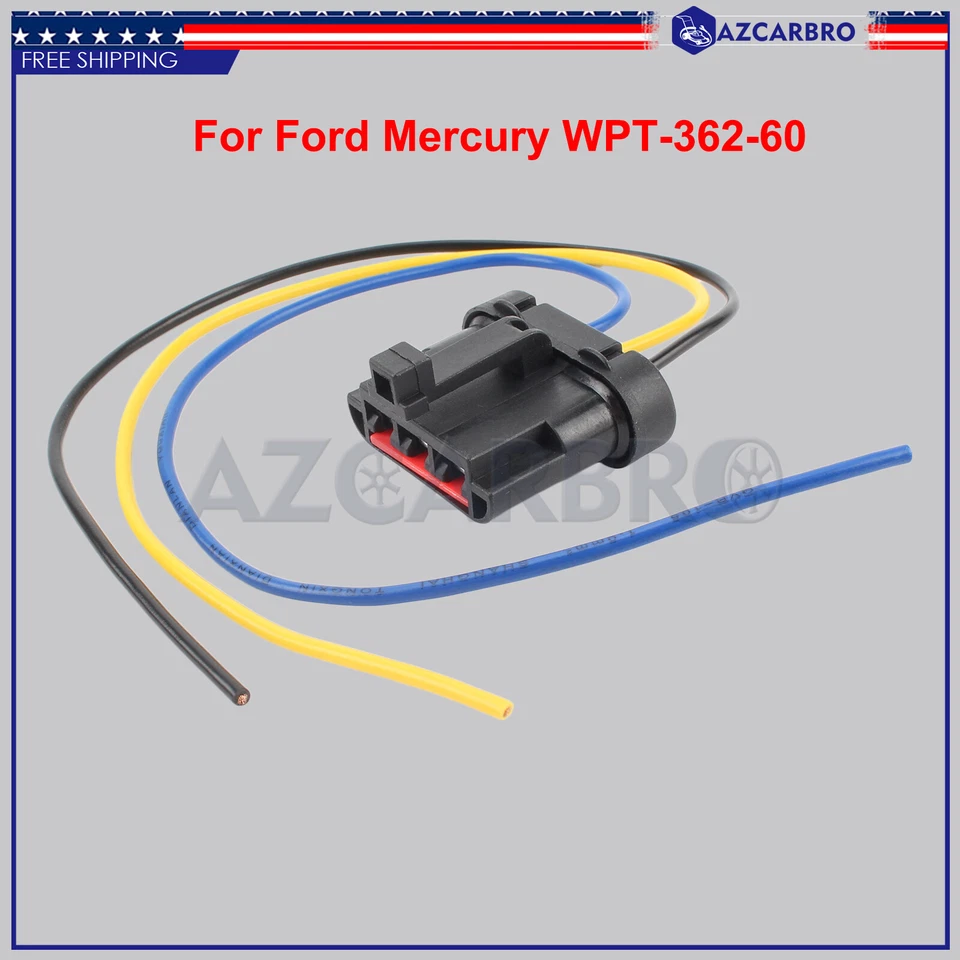 Cooling Fan Repair Wiring Harness Fits for 1995-2002 Ford Windstar 3.0L 3.8L V6  - Изображение 2 из 4