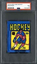 1979 OPC O-Pee-Chee Hockey 20 Cent Wax Pack PSA 7