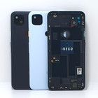 Replacement Google Pixel 4a Back Glass Battery Cover - Frame Lens Flash Logo