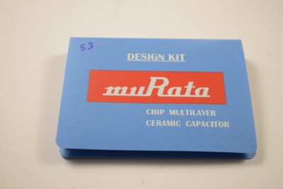 Murata GRMKITB-500 Chip Multilayer Ceramic 1.0uF- 22uF Capacitor Design Kit