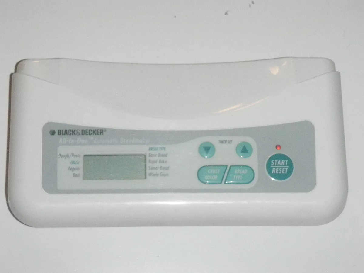 Black & Decker Bread Maker Electronic Control Panel for Models B1560