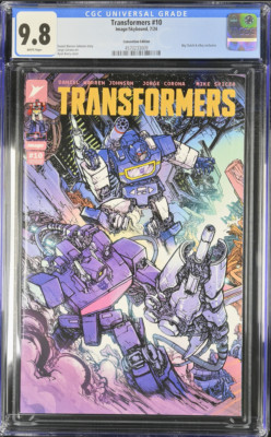 Transformers #10 Image/Skybound SDCC Convention Edition CGC 9.8