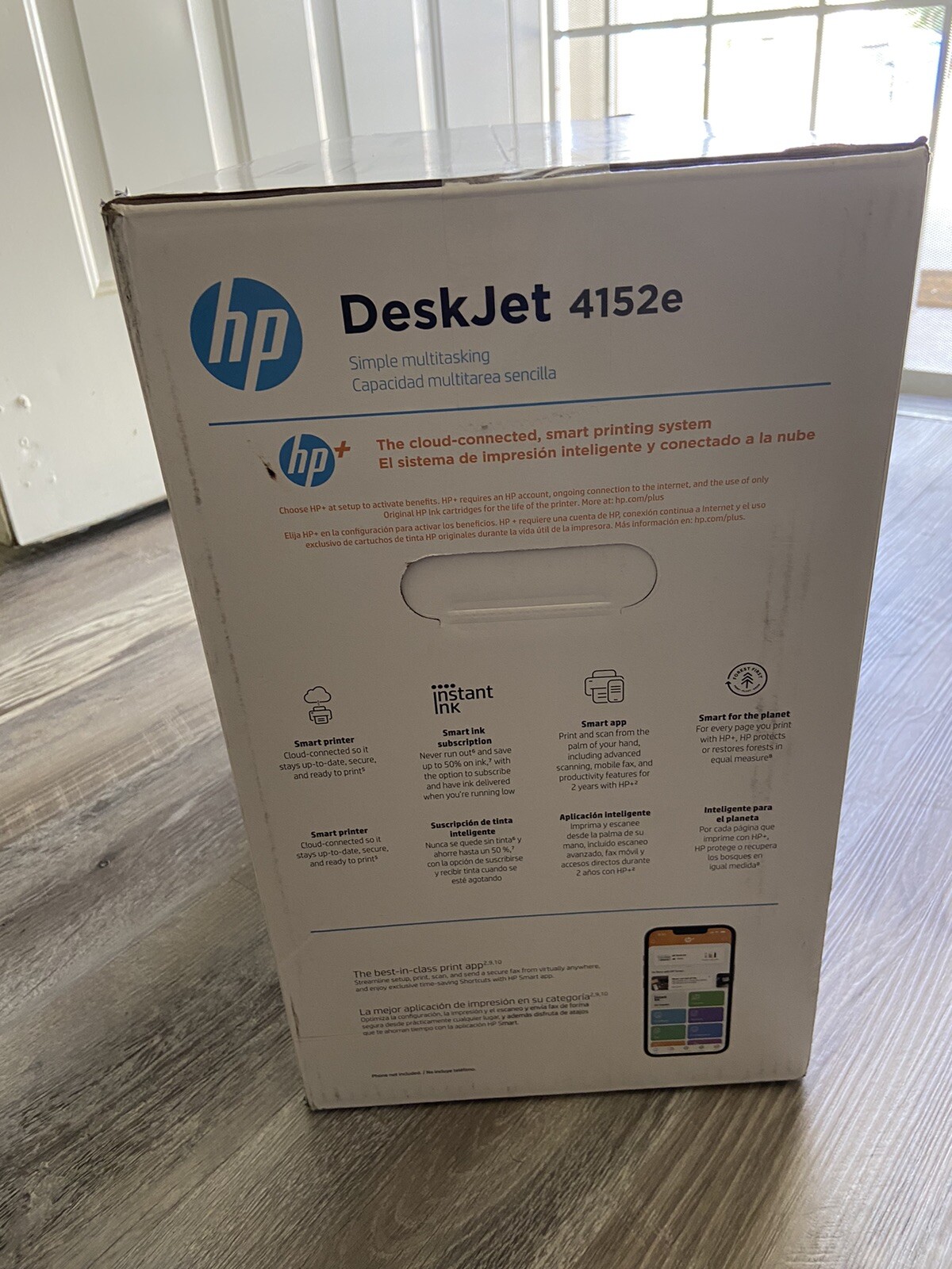 HP DeskJet 4152E AllinOne Wireless Color Inkjet Printer 195161898266