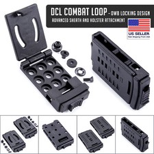 DCL Combat Loop Holster Attachment - OWB Locking Design - 1.50-1.75 inch 