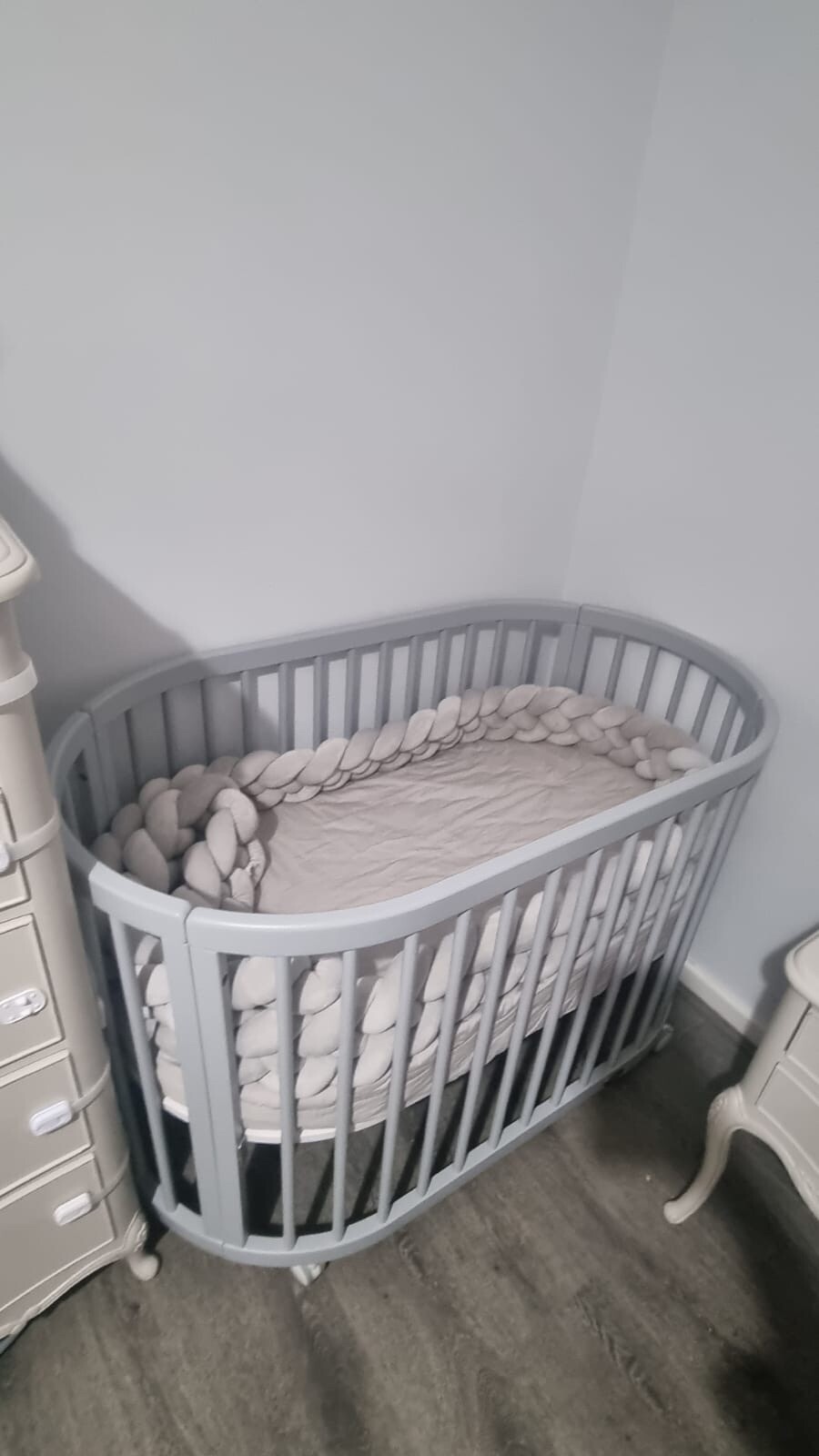 Boori Cot Very Good Condition With Mattress, Mattress Protector, Fit