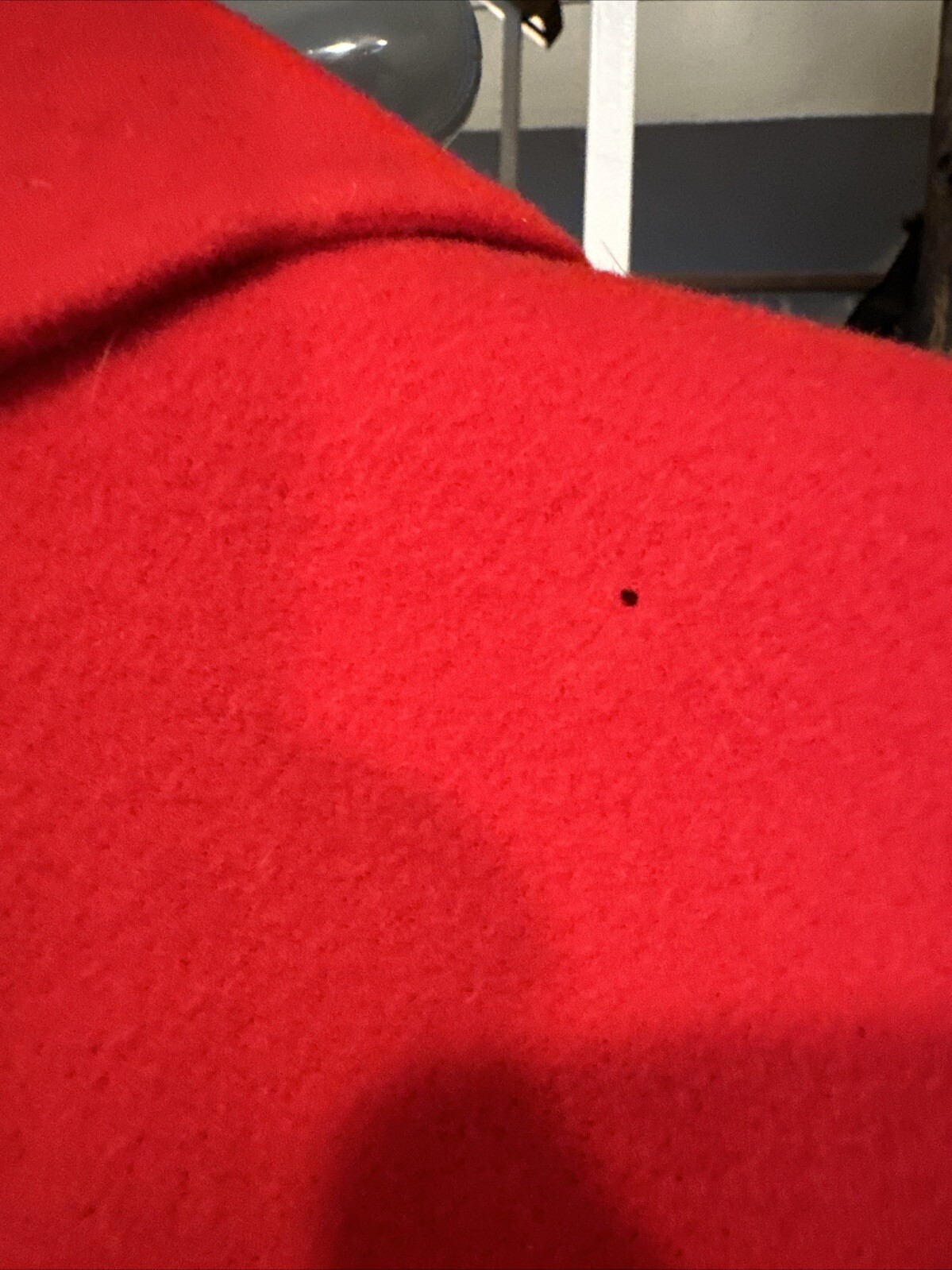 Bloomingdale’s Coat Solid Red Button Long Sleeve … - image 12