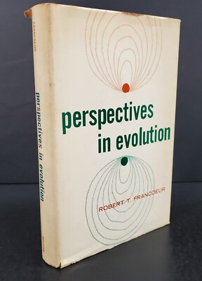Perspectives in Evolution By Robert Francoeur 1965 Hardcover Dust Jacket