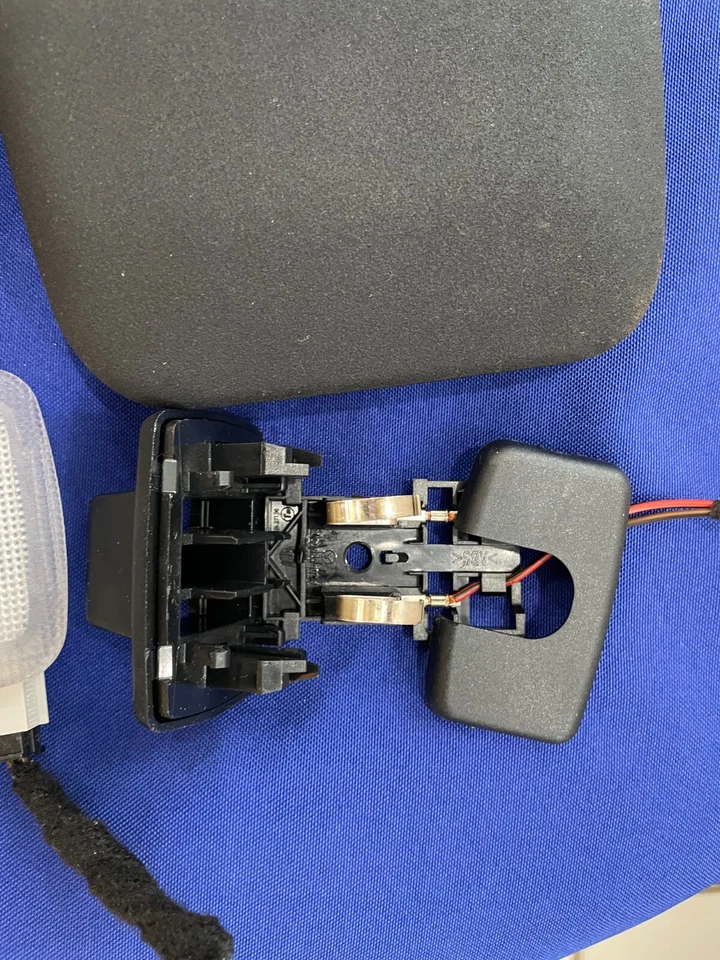 '08-14 Mercedes W204 C250 C300 C350 Front Right & Left Sunvisor Sun Visor Black - Image 4 of 4