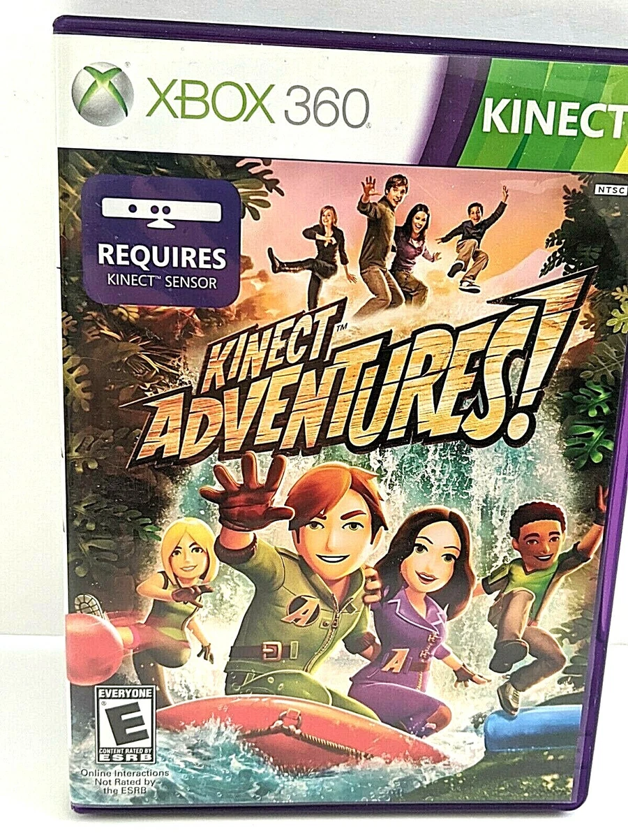 Kinect Adventures Xbox 360 Xbox One Compatible Video Game Complete W/  Manual