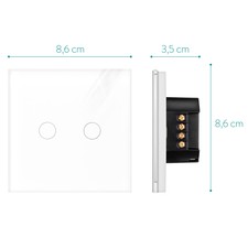 Cerhot Interruttori Luce Wireless Senza Fili - Kit 3 Ricevitori Autoalimentati EU, Telecomando Per Luci LED Interni/Esterni, Zero Batterie - Foto 9
