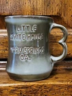 Frankoma Pottery Coffee Mug Two Finger Handle Little White House Warm Springs Ga