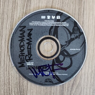 Method Man Signed Blackout CD Disk Rap Wu-Tang Clan LEGEND RAD | eBay