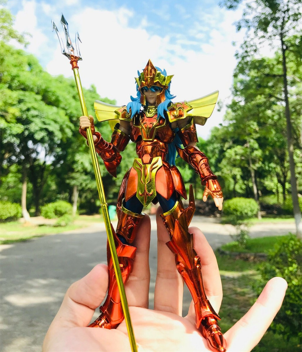 シャンソン　シャンソニエ　おまけ Jmodel Saint Seiya Cloth Myth EX Gold Sea Emperor Poseidon Julian