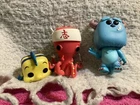 Funko Pop! Disney Pixar Monsters Inc Octopus Chef Diamond Flounder Sully Lot