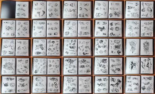1976 Picture Machine Spaulding Rogers Traditional Vintage Tattoo Flash Book 151