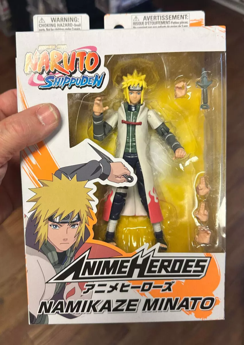 Bandai - Figura de Ação Anime Heroes Naruto Shippuden - Namikaze