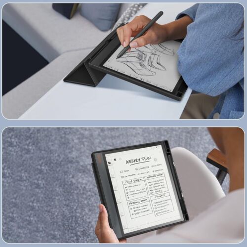 Hülle für 10,3" BOOX Note Air3 C Tablet (2023) Stoßfest Cover Klar Rückseite Schale - Bild 6 von 12